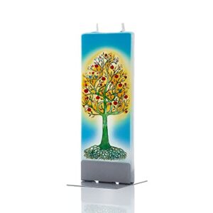 flatyz decorative candles – special candles for gift – handmade candles – flat candles decoration – long burning time 3-4 hours 60 x 10 x 150 mm – tree