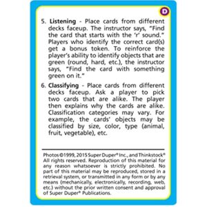 Super Duper Publications | Articulation Photos SH Sound Fun Deck Flash Cards | Educational Learning Resource for Children