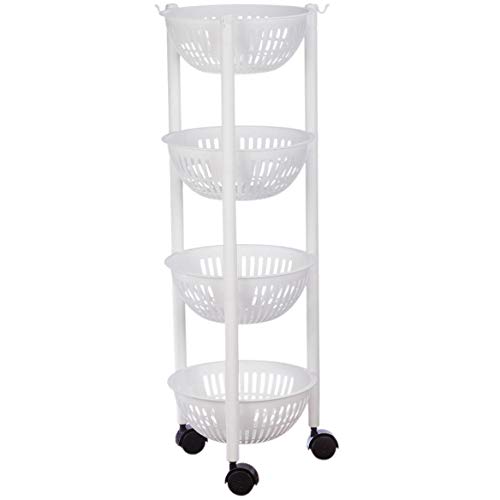 Rolling 4 Tier Kitchen Organizer by Chef's Pride