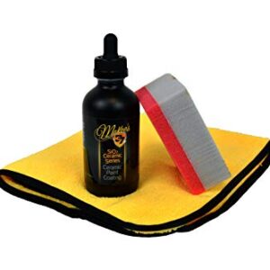 McKee's 37 MKCS-100 Coating | 9H, Wipe Off Ceramic Paint Protection for Extreme Gloss, 4 oz.