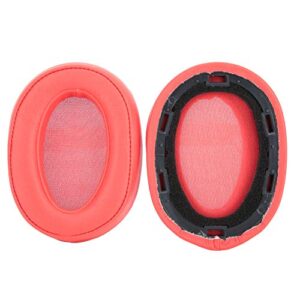 red earphone cover replacement ear pads cover headset cushion for sony mdr 100abn wh h900n headphone red