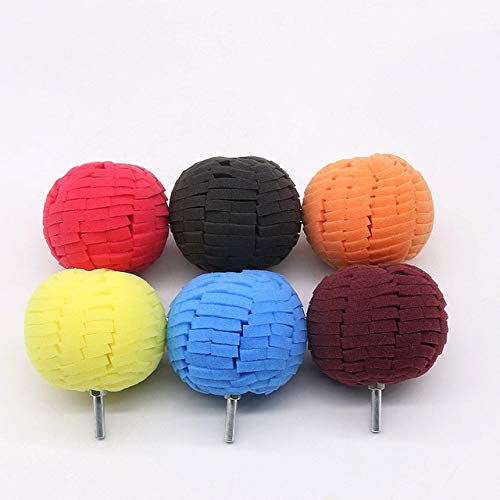 Tool Parts 1PC 8cm Sponge Buffing Polishing Wheel Ball Pad for Car Polisher Tool