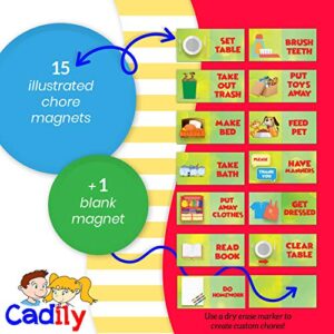 Cadily Reward Chart for Kids. Weekly Chore Chart for Kids. Magnetic Chore Chart. Responsibility Chart for Kids. Dry Erase Chore Chart. Kids Chore Chart. Chore Board for Kids. Behavior Chart for Kids