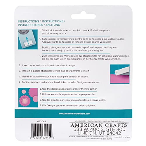 We R Memory Keepers Layering Punches 3/Pkg-Scallop Circles