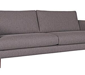 Amazon Brand – Rivet Canton Deep Mid-Century Modern Sofa Couch, 88.6"W, Dark Grey