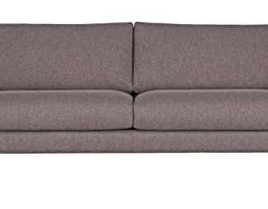 Amazon Brand – Rivet Canton Deep Mid-Century Modern Sofa Couch, 88.6"W, Dark Grey