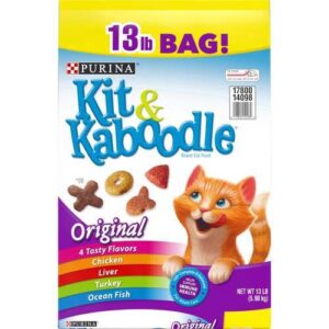 purina 13 lbs kit & kaboodle cat food (pack of 2)