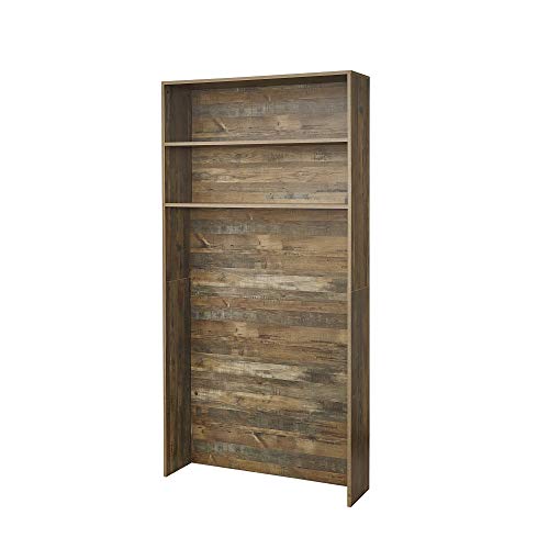 Decorative Dorm Shelf - Over Bed Shelving Unit - Rustic