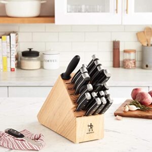 HENCKELS Statement Razor-Sharp 20-Piece White Handle Knife Set with Block, German Engineered Knife Informed by over 100 Years of Mastery