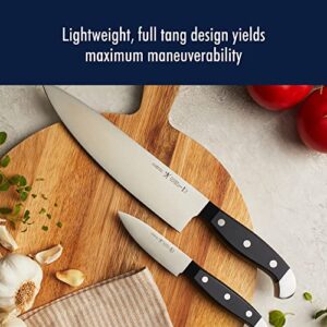 HENCKELS Statement Razor-Sharp 20-Piece White Handle Knife Set with Block, German Engineered Knife Informed by over 100 Years of Mastery