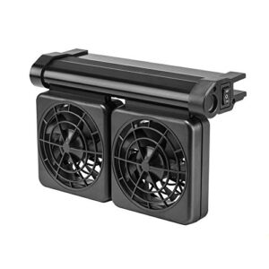 datoo aquarium chiller fish tank fan aquarium cooling fan, 1 yr warranty