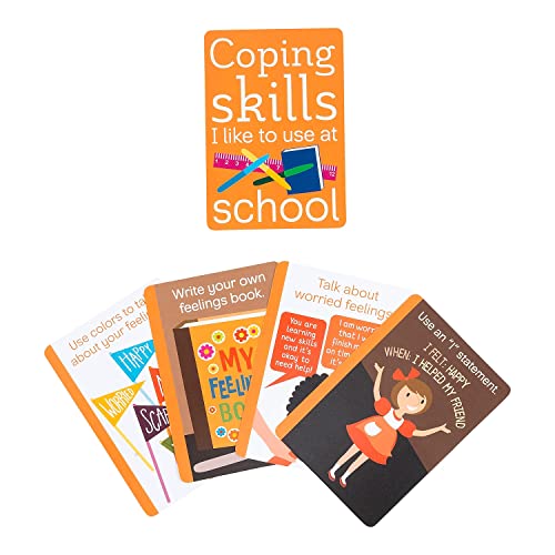 Coping Skills for Kids Coping Cue Cards Processing Deck