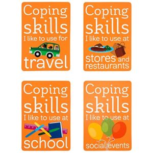 Coping Skills for Kids Coping Cue Cards Processing Deck