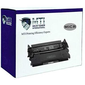 MICR Toner International OEM Modified Magnetic Ink Cartridge High Yield Replacement for HP 89X CF289X Laser Printers M507 M528