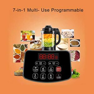 Joyoung JYL-Y15U Professional Grade Countertop Blender, Soy Milk Maker, Juicer, Food Processor, Makes Warm Drink at 47 Oz and Cold Drink at 60 Oz with One-Click Cleaning Function