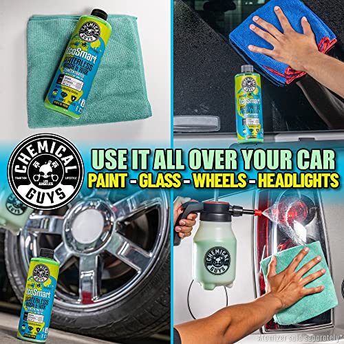 Chemical Guys WAC_707 EcoSmart Hyper Concentrated Waterless Car Wash and Wax (1 Gal) and Acc_130 Professional Chemical Resistant Heavy Duty Bottle and Sprayer (32 oz)