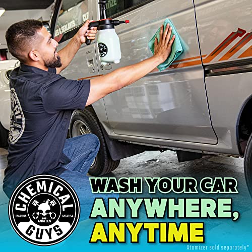 Chemical Guys WAC_707 EcoSmart Hyper Concentrated Waterless Car Wash and Wax (1 Gal) and Acc_130 Professional Chemical Resistant Heavy Duty Bottle and Sprayer (32 oz)