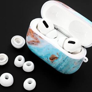 3 Pairs Compatible with AirPods Pro 1st 2nd Ear Tips Buds, Small Medium Large 3 Size Replacement Silicone Rubber Eartips Earbuds Gel Accessories Compatible with AirPods Pro 2 and 1st - S/M/L White