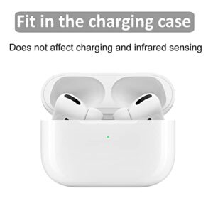 3 Pairs Compatible with AirPods Pro 1st 2nd Ear Tips Buds, Small Medium Large 3 Size Replacement Silicone Rubber Eartips Earbuds Gel Accessories Compatible with AirPods Pro 2 and 1st - S/M/L White