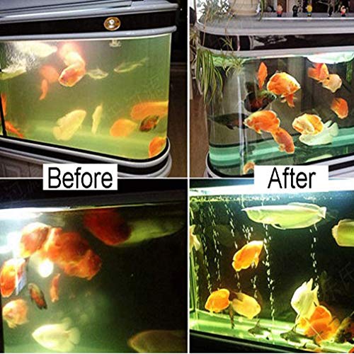 5W 11W 13W UVC Aquarium Algae Bloom Clean Light for Fish Tank Water Clean Green Clear Waterproof Clean Lamp for Pond Fish Tank Sump Swim Pool (5w 6.9inch)