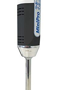 Dynamic MiniPro Hand Mixer/Immersion Blender 115 Volt, Black and White