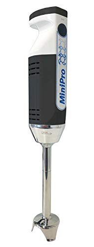 Dynamic MiniPro Hand Mixer/Immersion Blender 115 Volt, Black and White