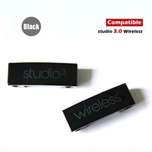 Lektuen Studio 3 Headband Connector Hinge Replacement Metal Repair Parts for Studio 3 3.0 Wireless Over Ear Headphone (Matte Black + Not Fit Solo Series Headphone)