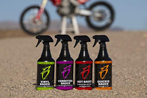 Bling Sauce Cleaning/Detailing Kit for Cars, Boats, RV, Motorcycles-4-Pack, 20 oz Each