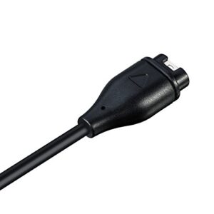 Kissmart Charger for Garmin Venu 2/ Venu 2 Plus/Venu 2S/ Venu Sq/Venu Sq 2/ Venu, Replacement Charging Cable Cord for Garmin Venu 2 Smartwatch [2Pack, 3.3ft/1m]