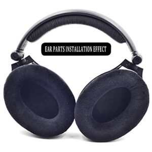 defean Replacement Velvet Ear Pads Compatible with Sennheiser HD 599 SE HD 598 SR HD569 HD559 HD595 PC360 PXC450 PXC350 PC350 HD380 PRO HME95 G4ME Zero Game Headphone