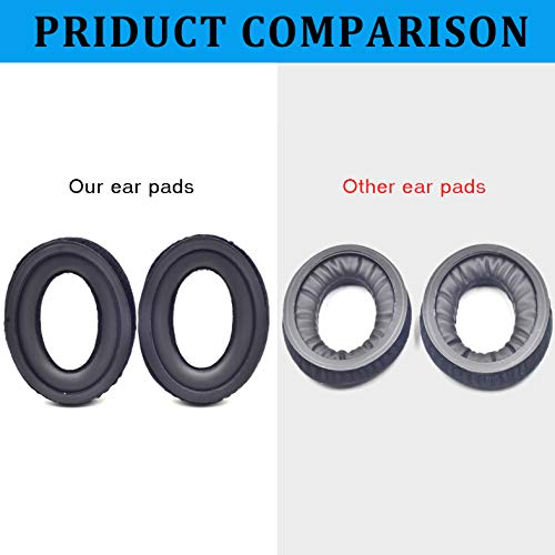 defean Replacement Velvet Ear Pads Compatible with Sennheiser HD 599 SE HD 598 SR HD569 HD559 HD595 PC360 PXC450 PXC350 PC350 HD380 PRO HME95 G4ME Zero Game Headphone