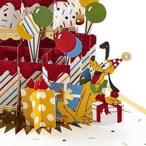 Hallmark Signature Paper Wonder Pop Up Birthday Card (Disney Mickey Mouse and Friends)