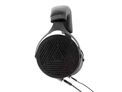 Monolith M1070 Over Ear Open Back Planar Headphones, Lightweight, Padded Headband, Plush and Removable Earpads, 106mm Planar Driver, Black