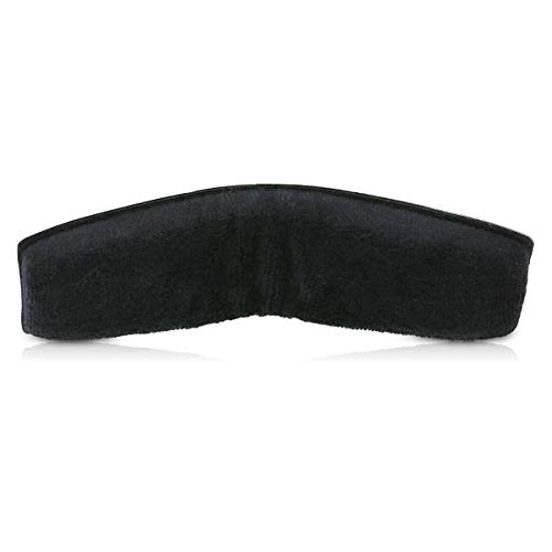 kwmobile Headband Cushion Pad Compatible with Sennheiser HD515 / HD555 / HD595 / HD518 - Headphones PU Leather Cushion - Black