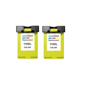 high capacity 110xl remanufactured ink cartridge replace for hp 110 cb304a (2pcs 110xl)