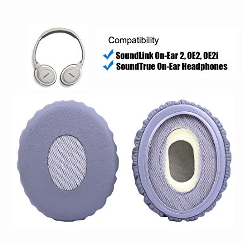 OE2 Bose Replacement Ear Pads Bose Headphones Replacement EarPads Ear Cushion Compatible with Bose OE2 OE2i SoundLink SoundTrue On-Ear 2(Grey)…
