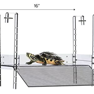 LaBrinx Designs Extra Large Wide Hanging Turtle Ramp - Aquatic Reptile Basking Platform