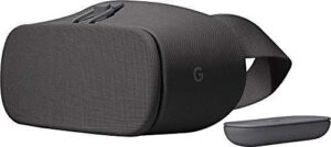 google daydream view vr headset w/ remote, 2nd generation - charcoal (renewed)