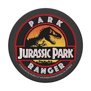 Jurassic Park Ranger Logo PopSockets PopGrip: Swappable Grip for Phones & Tablets