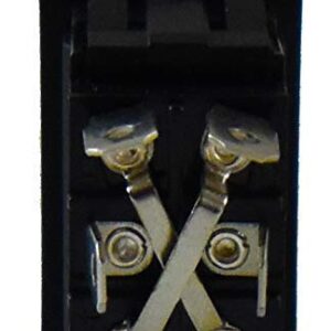 Trailer Power Jack Switch Replacement for LCI Lippert Recpro F2C and Others - 4 Pin, 4 Wire, Polarity Reversing (1 pack)