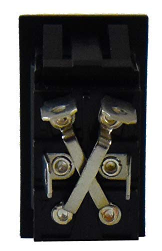 Trailer Power Jack Switch Replacement for LCI Lippert Recpro F2C and Others - 4 Pin, 4 Wire, Polarity Reversing (1 pack)
