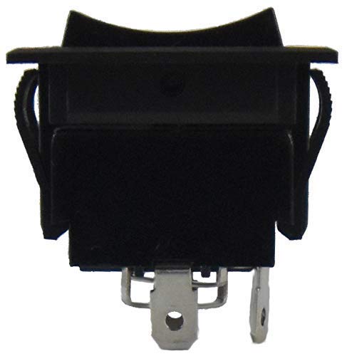 Trailer Power Jack Switch Replacement for LCI Lippert Recpro F2C and Others - 4 Pin, 4 Wire, Polarity Reversing (1 pack)