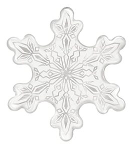2pack snowflake balloon snowflake decorations for winter wonderland party birthday party, baby shower decorations