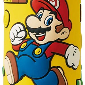 Skater SDPV5-A Children's Stainless Steel Direct Drinking 3D Water Bottle, Kids, 16.2 fl oz (480 ml), Super Mario Boys