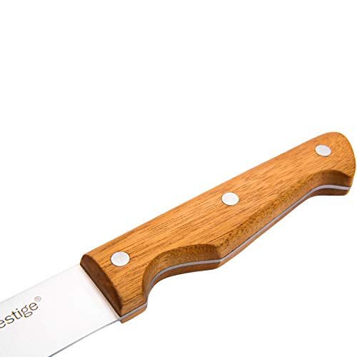 Prestige Magnetic Block Set/Knives/Cutlery, 6 Piece, Acacia Wood