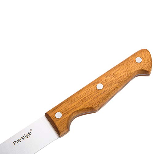 Prestige Magnetic Block Set/Knives/Cutlery, 6 Piece, Acacia Wood