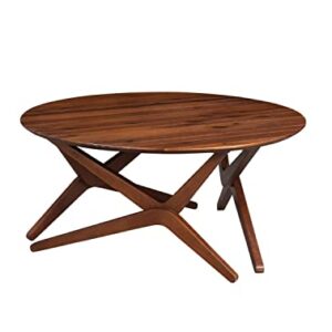 Boraam Sydney Adjustable Table [Chestnut Wire-Brush]