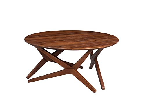 Boraam Sydney Adjustable Table [Chestnut Wire-Brush]