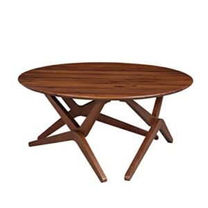 Boraam Sydney Adjustable Table [Chestnut Wire-Brush]