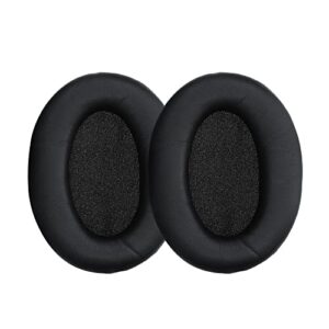 kwmobile replacement ear pads compatible with sony wh-1000xm3 - earpads set for headphones - black